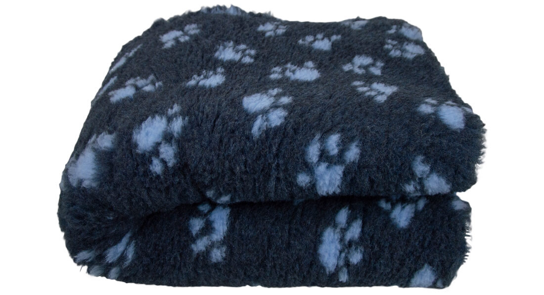 Legowisko uniwersalne BUBA Dry Bed A14 Granatowy 150 x 100 cm  Dla Twojego pupila wygląd prezentacja złożone w kostkę