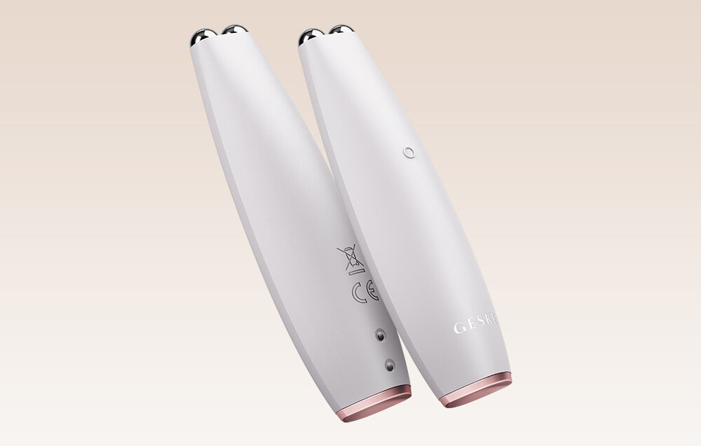 Urządzenie do mikroprądowego liftingu twarzy GESKE GK000013SL01 6w1 Biały wodoodporne zgodnie z normą IPX7 przemyślana konstrukcja