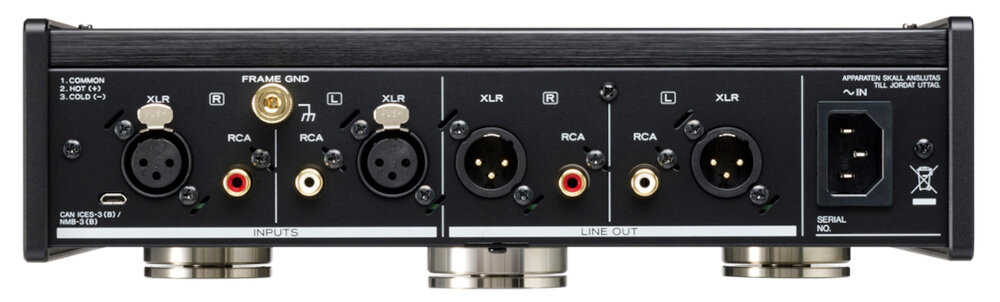 Przedwzmacniacz gramofonowy TEAC PE-505  - dźwięk bez szumów i zakłóceń