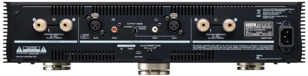 Wzmacniacz TEAC AP-701  - podparcie