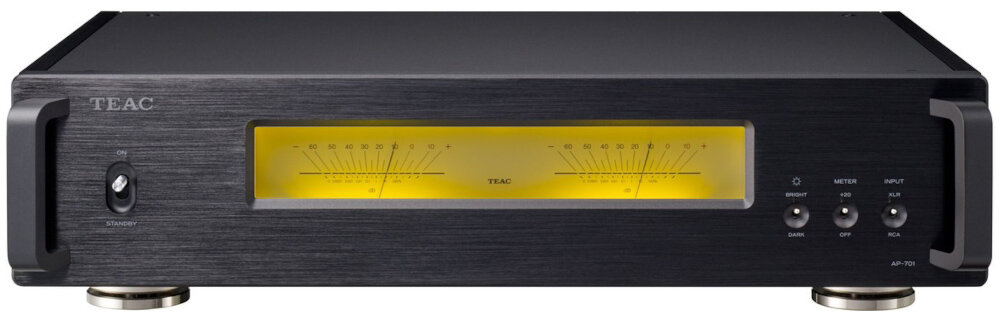 Wzmacniacz TEAC AP-701  - wskaźniki