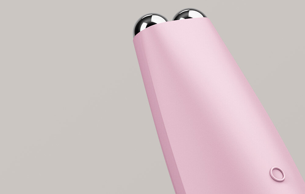 Urządzenie do mikroprądowego liftingu twarzy GESKE GK000013PK01 6w1 Różowy wodoodporne zgodnie z normą IPX7 przemyślana konstrukcja