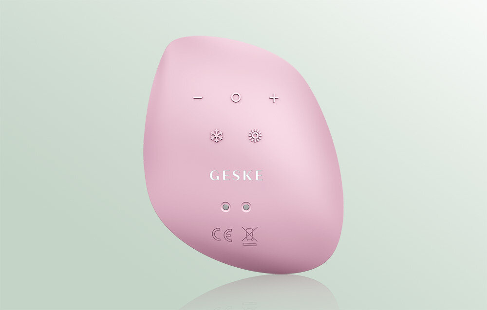 Masażer GESKE Sonic Warm & Cool Mask 9in1 rezultaty bez wychodzenia z domu Cryo Deep Cooling Revitalizing, Youthful Glow Massage czy SmartSonic Pulsation