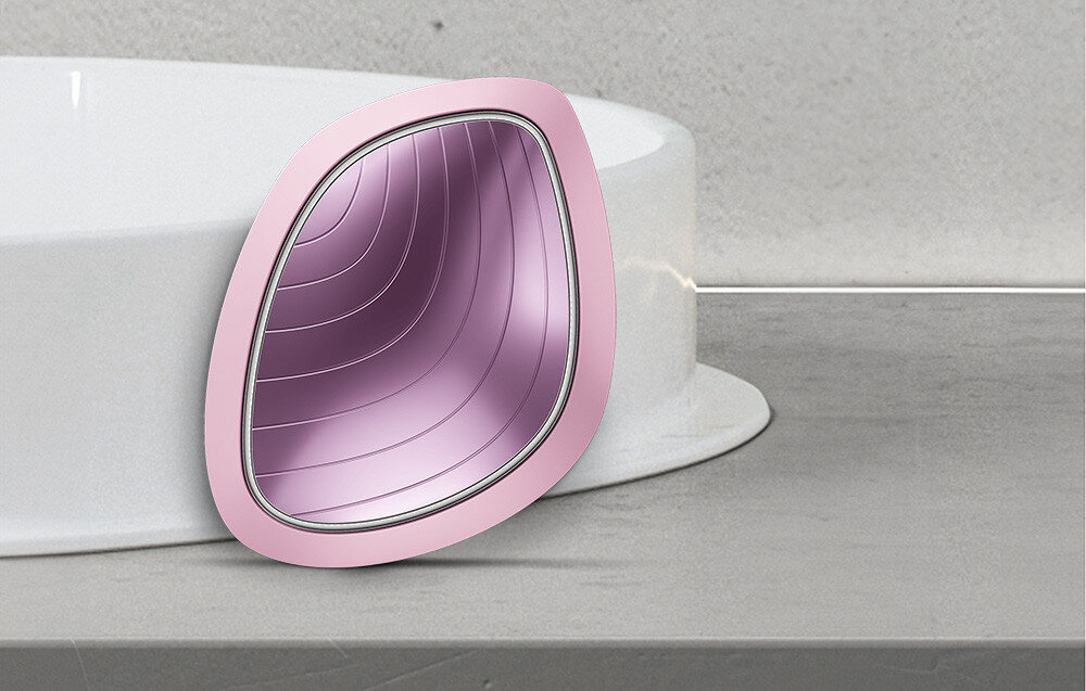 Masażer GESKE Sonic Warm & Cool Mask 9in1 technologia światła LED Full-Spectrum 8 kolorów światła różnych długości fal