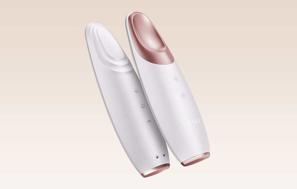 Masażer do oczu GESKE Cool & Warm 6w1 GK000003SL01 odporny na wodę na poziomie IPX7 magnetyczne ładowanie