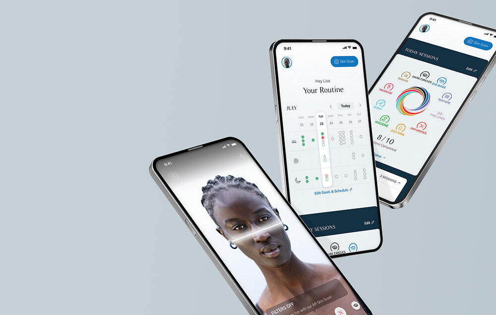 Masażer do oczu GESKE Cool & Warm 6w1 HK000004PI01 Dedykowana aplikacja