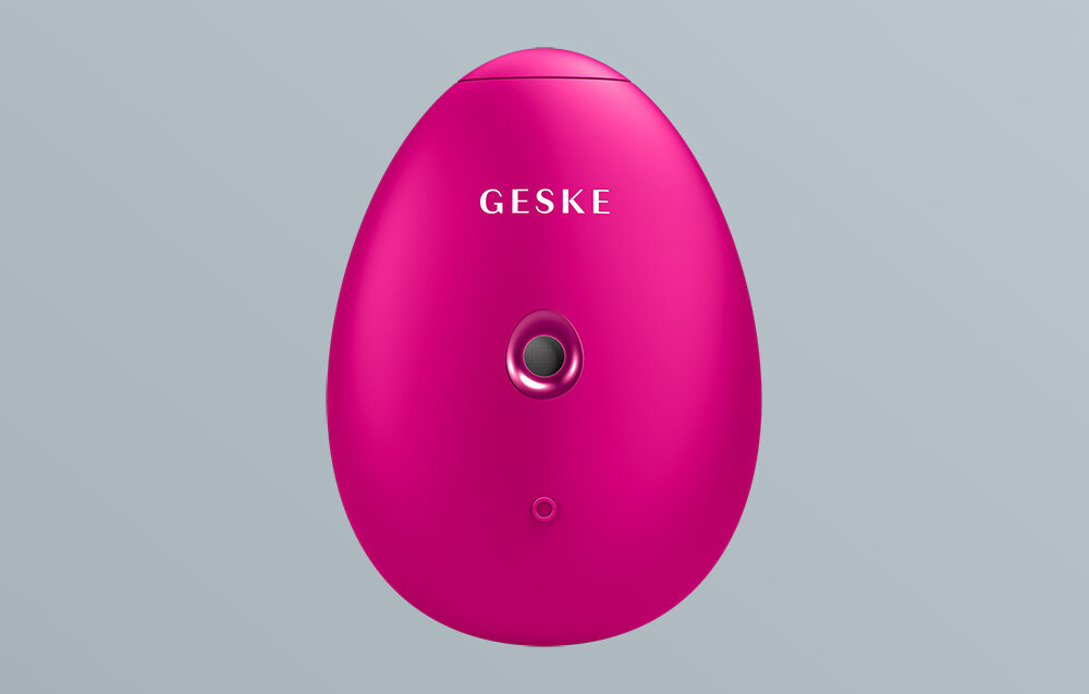 Nawlizacz do twarzy 4w1 Geske z Aplikacja (magenta) komfort priorytet kompaktowe wymiary technologia Energizing Hydra Refreshing