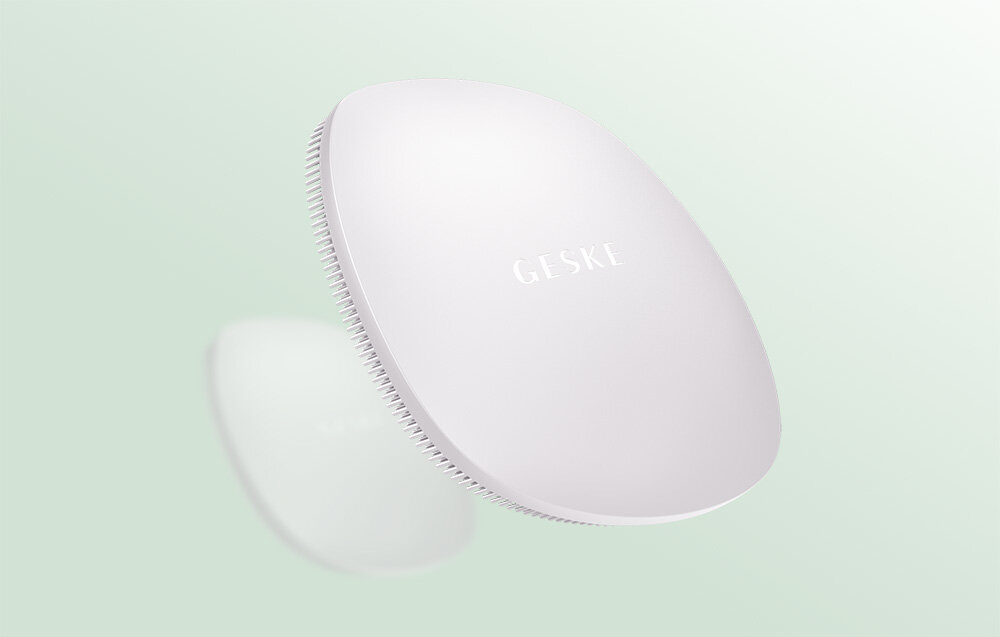 Szczoteczka do twarzy GESKE GK000018SL01 Biały czyszczenie zanieczyszczenia