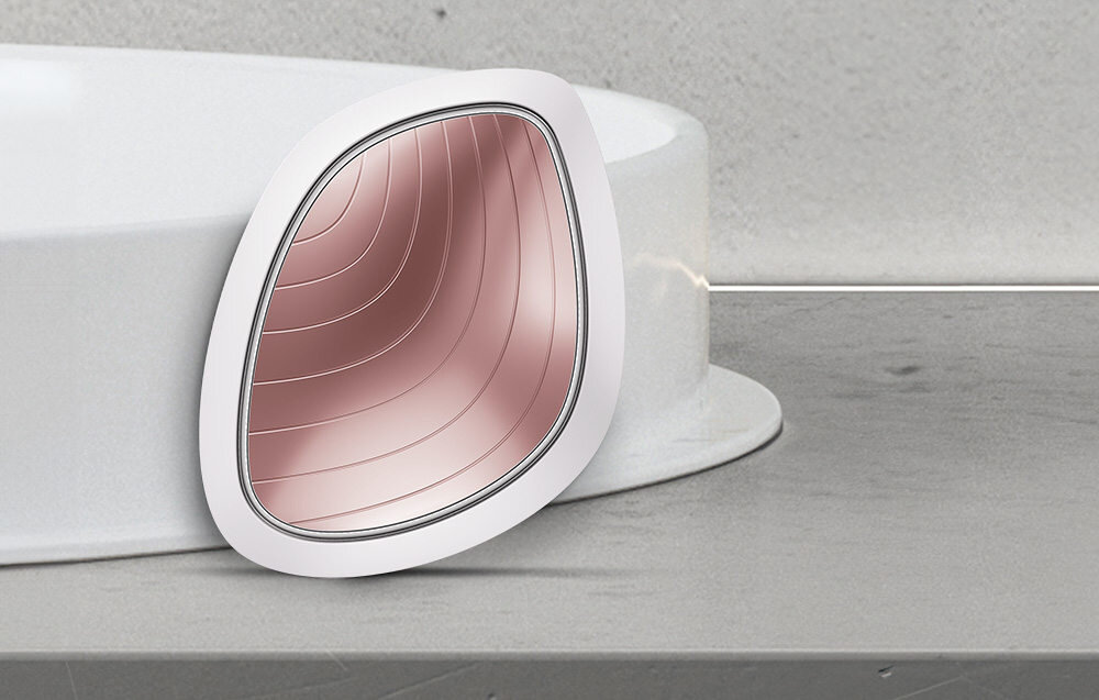 Masażer GESKE Sonic Warm & Cool Mask 9in1 technologia światła LED Full-Spectrum 8 kolorów światła różnych długości fal