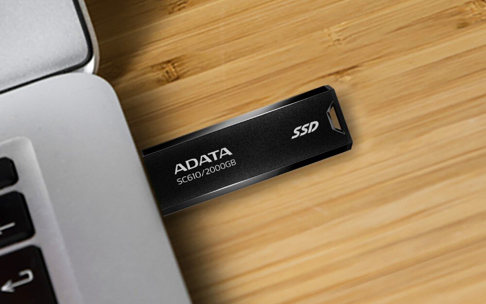 Dysk ADATA SC610 1TB SSD prędkość odczyt zapis Plug and Play