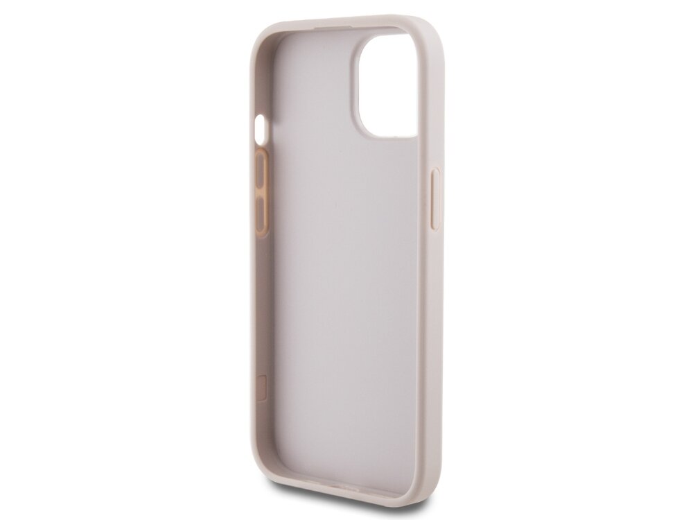 GUESS 4G Metal Gold Logo podniesione krawędzie chronią ekran i aparat przed zarysowaniami i uderzeniami Solidna konstrukcja