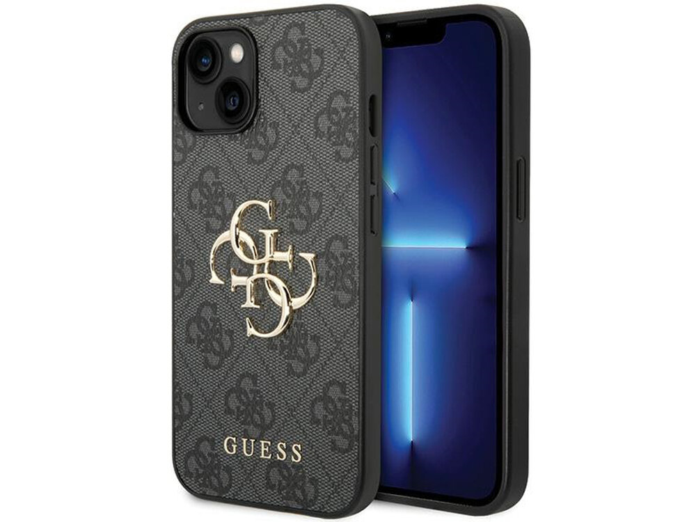 GUESS 4G Big Metal Logo etui przód tył pokrowiec case obudowa