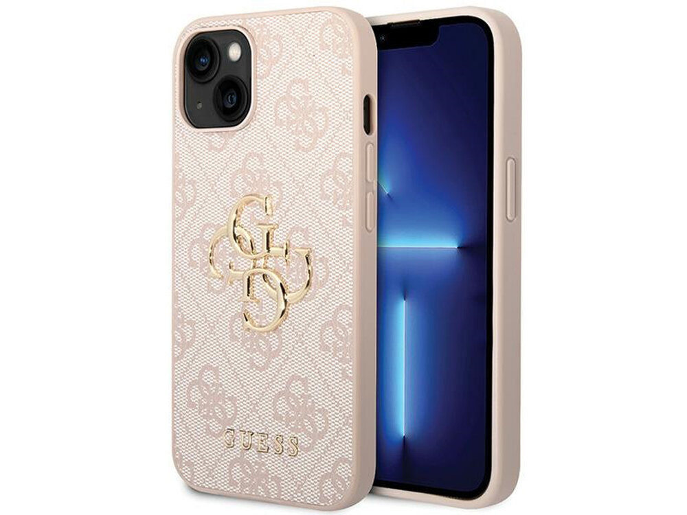 GUESS 4G Big Metal Logo etui przód tył pokrowiec case obudowa