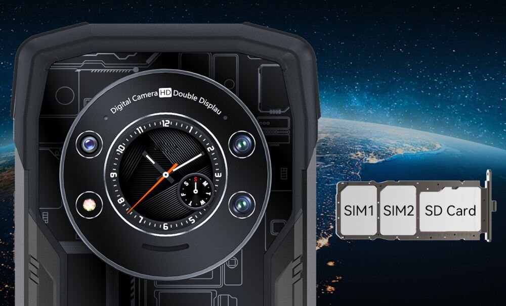 Smartfon CUBOT King Kong Star ekran bateria aparat procesor ram pamięć pojemność rozdzielczość zdjęcia filmy opis dane cechy blokady system łączność wifi bluetooth obudowa szkło odporność porty muzyka transfer sieć przekątna matryca waga czujniki oled amoled ips