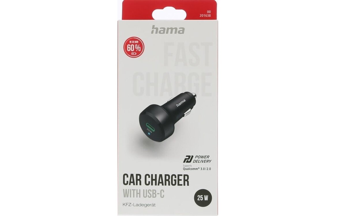 Ładowarka samochodowa Hama bezpieczne ładowanie zabezpieczenia przegrzewanie spięcia