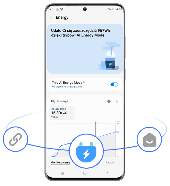 Energy w SmartThings - specjalnie zaprojektowana dla urządzeń Samsung