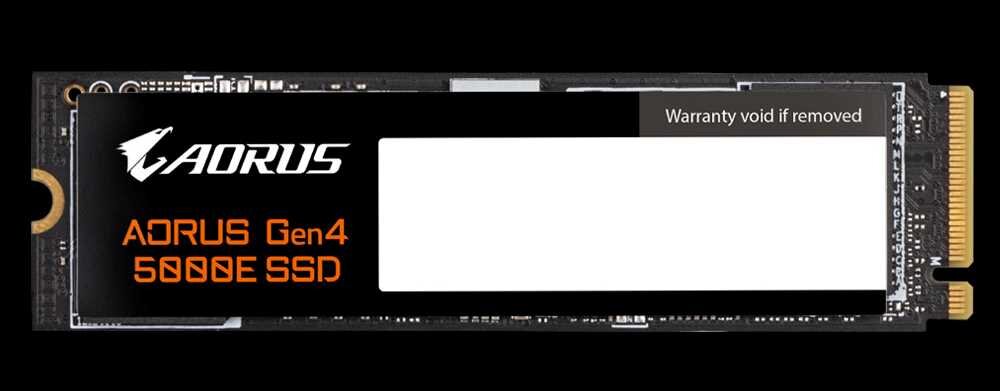 Dysk GIGABYTE Aorus Gen4 5000E - Dysk SSD