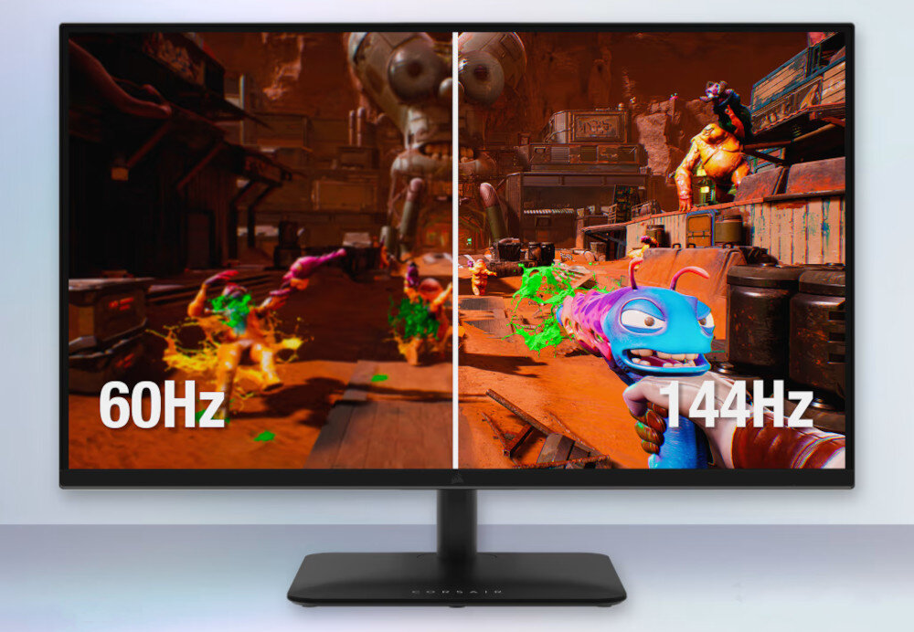 Monitor CORSAIR Xeneon 32UHD144-A 32 3840x2160px IPS 144Hz 1 ms płynność odświeżanie czas reakcji