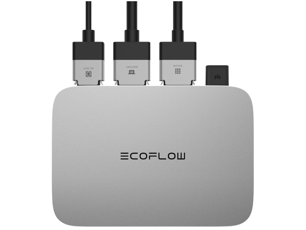 Fotowoltaika balkonowa ECOFLOW Basic Plus Delta Max Delta Max 2000 z tworzywa sztucznego dlugowiecznosc odpornosc na warunki atmosferyczne do 3000 cykli ladowania