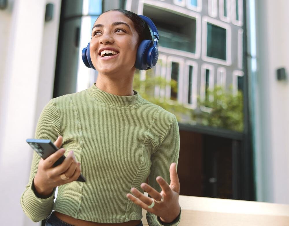 Słuchawki nauszne JBL Live 770NCpotężny akumulator czas pracy 