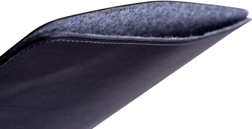 Etui na laptopa BALTAN Slevve Premium do Apple MacBook Air 15 cali Czarny wygoda styl prostota minimalizm