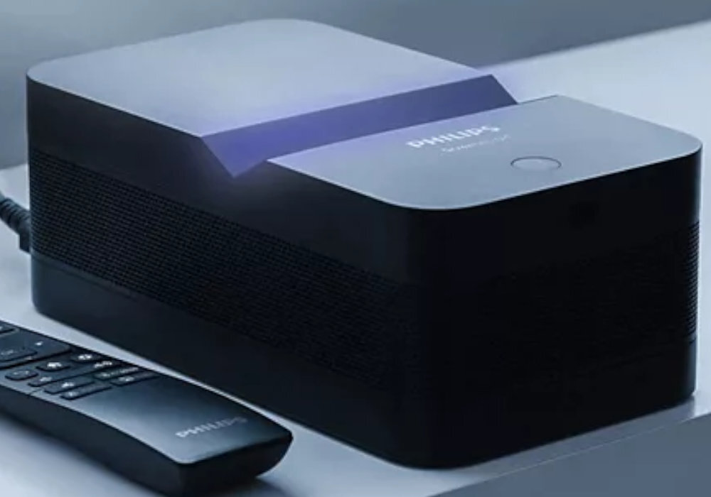 Projektor PHILIPS Screeneo U4 SCN350 zabawa film kino wyposażenie jakość rozdzielczość