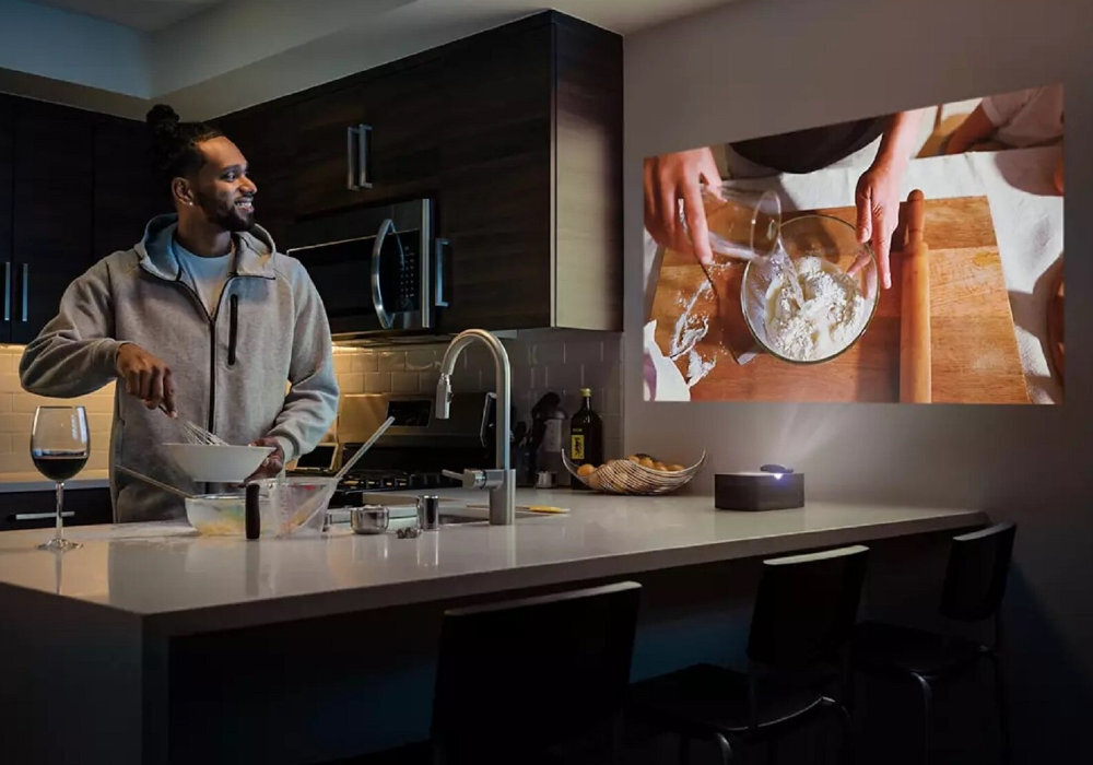 Projektor PHILIPS Screeneo U4 SCN350 zabawa film kino wyposażenie jakość rozdzielczość