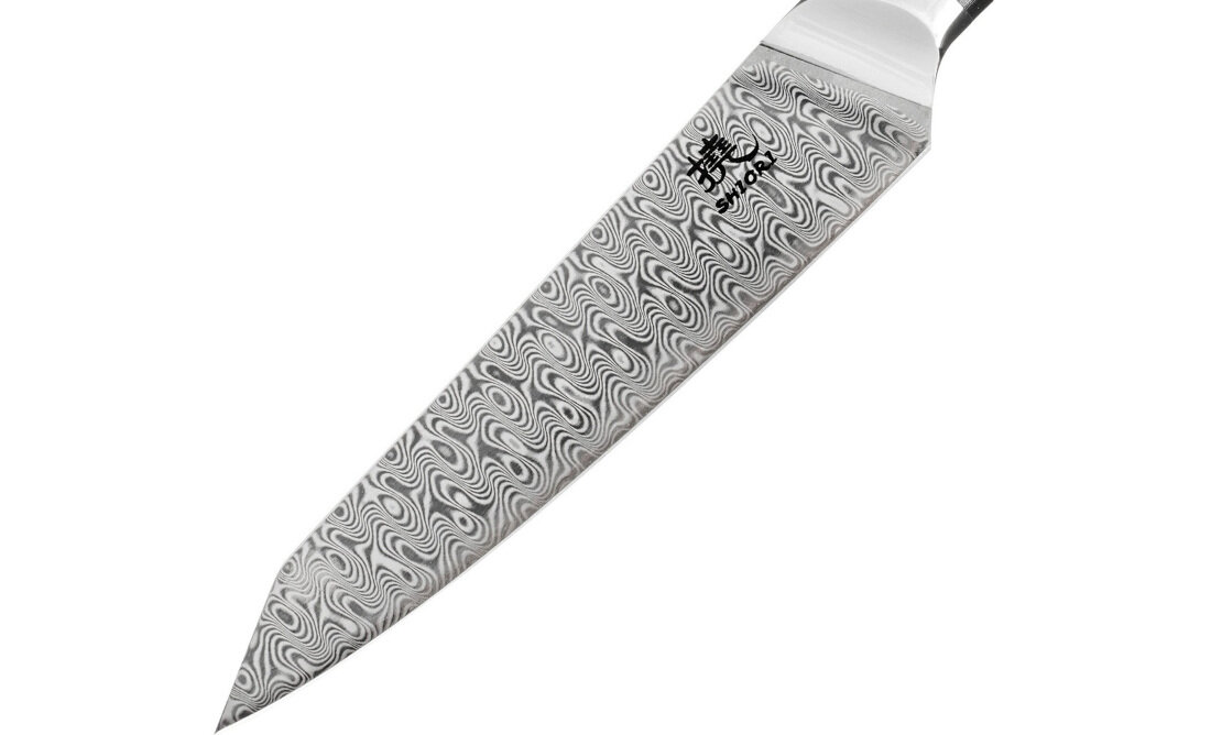 Nóż SHIORI Yasashi-sa Muro wykonanie wysoka jakosc 110 warstw stal damascenska