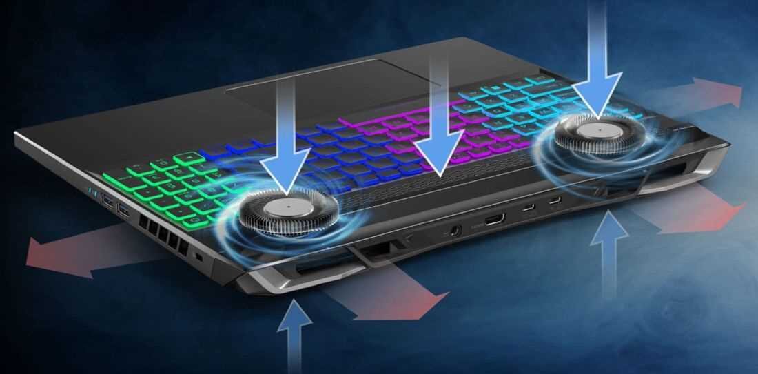 Laptop ACER Nitro 16 - Skuteczne chłodzenie