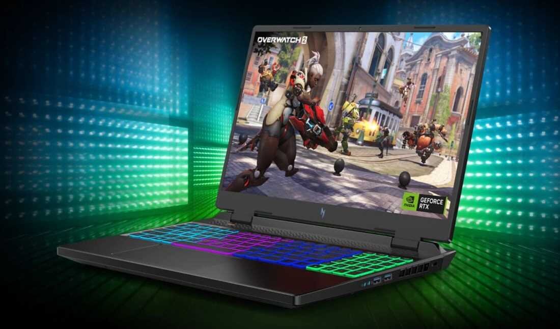 Ноутбук ACER Nitro AN16-41 - NVIDIA GeForce RTX