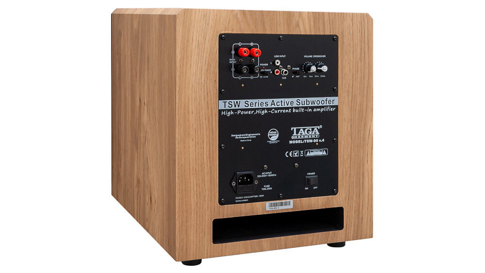 Subwoofer TAGA HARMONY TSW-90 - poprawa dźwięku