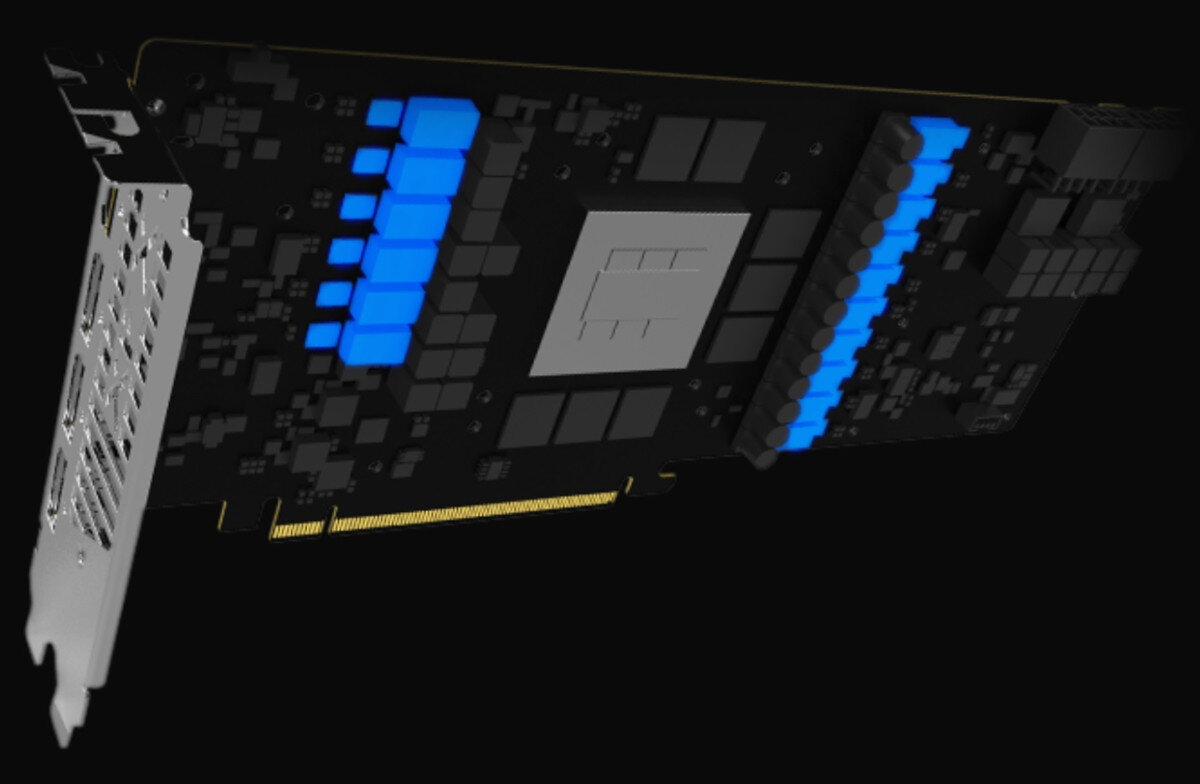 Karta graficzna XFX Radeon RX 7800 XT Speedster Quick 319 Core 16GB zasilanie podkręcenie