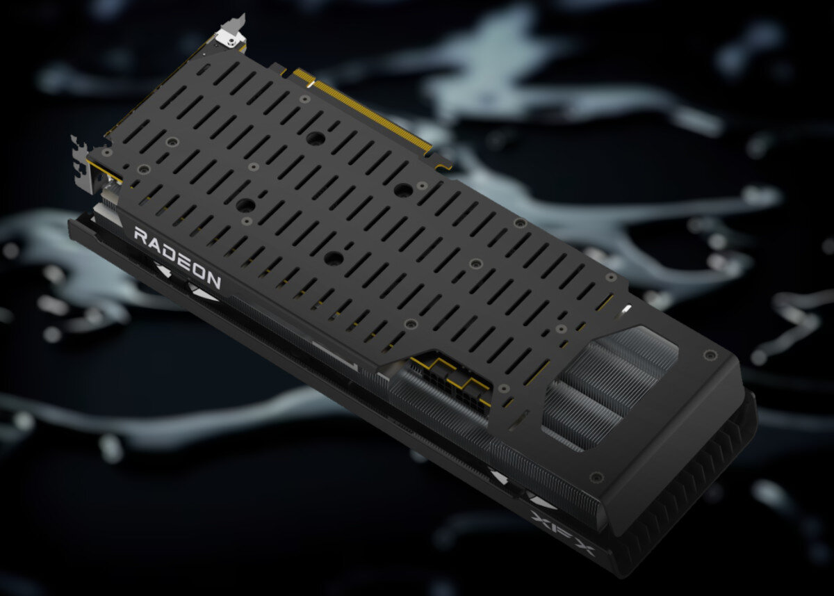 Karta graficzna XFX Radeon RX 7800 XT Speedster Quick 319 Core 16GB wygląd konstrukcja