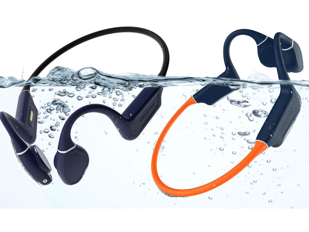 Słuchawki bezprzewodowe Creative Outlier Free Pro Plus słuchawki ergonomiczne bezprzewodowe