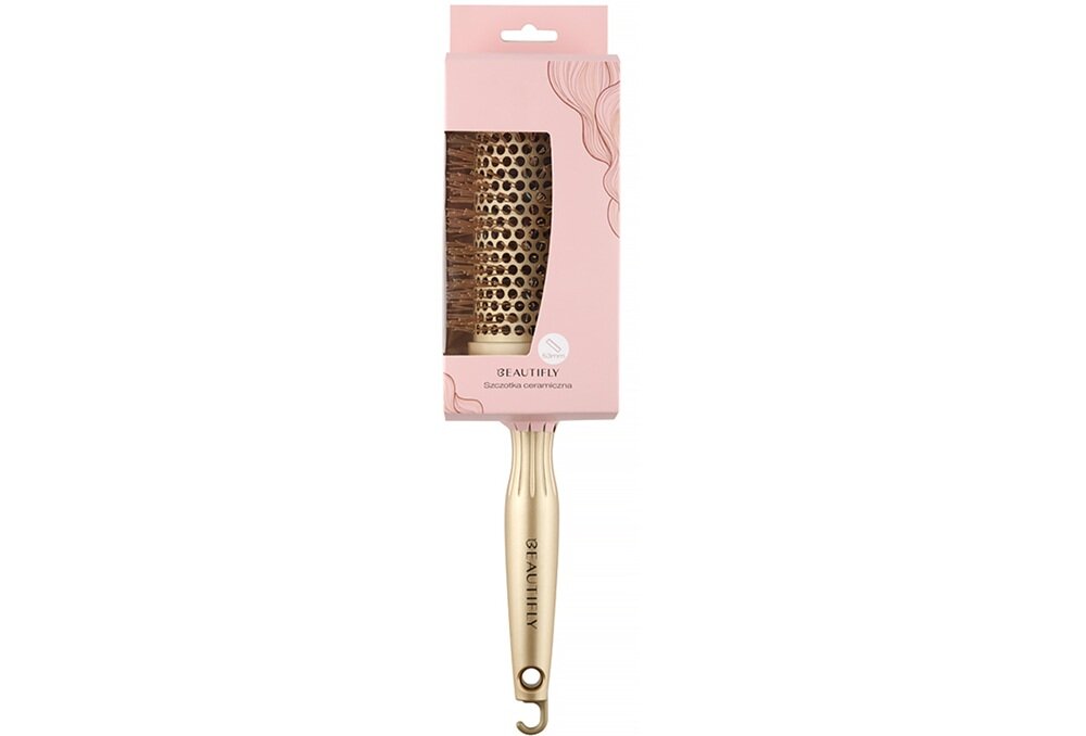 Szczotka do włosów BEAUTYFLY 53 mm krótsszy czas suszenia, zdrowsze włosy, do codziennego użytku