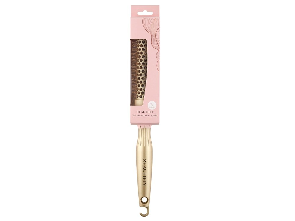 Szczotka do włosów BEAUTYFLY 25 mm krótsszy czas suszenia, zdrowsze włosy, do codziennego użytku