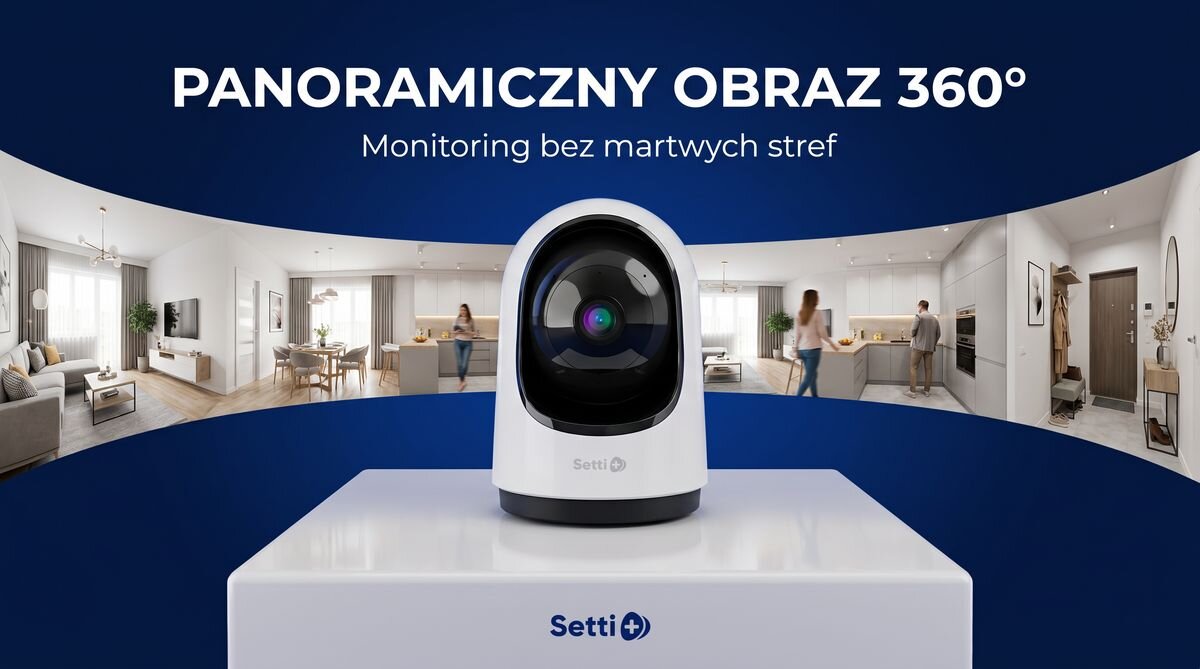 Kamera monitorująca SETTI+ SC842 szeroki kat widzenia
