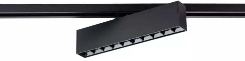 Lampa szynowa DPM X-Line STF2-10W-B Czarny do montazu do systemu szynowego 1-fazowego X-LINE DPM nie wymaga specjalnych umiejetnosci i narzedzi plytka montazowa