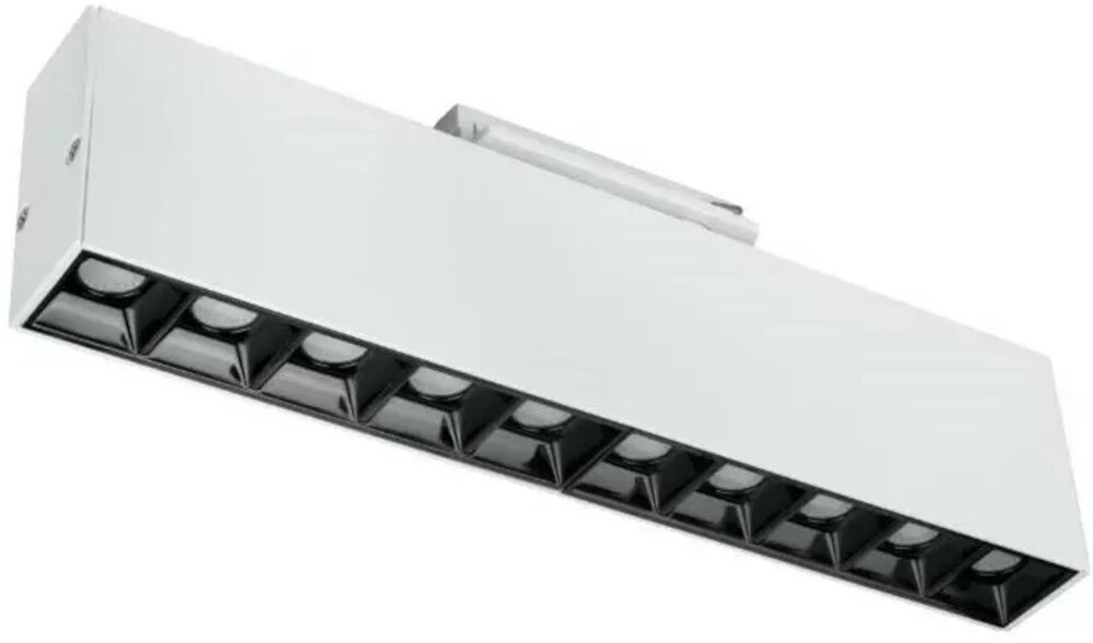 Lampa szynowa DPM X-Line STF2-10W-W Biały funkcjonalna estetyczna doskonale parametry oswietleniowe solidna konstrukcja do domu do zastosowan komercyjnych