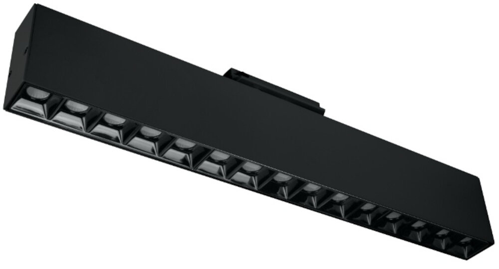 Lampa szynowa DPM X-Line STF2-15W-B Czarny funkcjonalna estetyczna doskonale parametry oswietleniowe solidna konstrukcja do domu do zastosowan komercyjnych