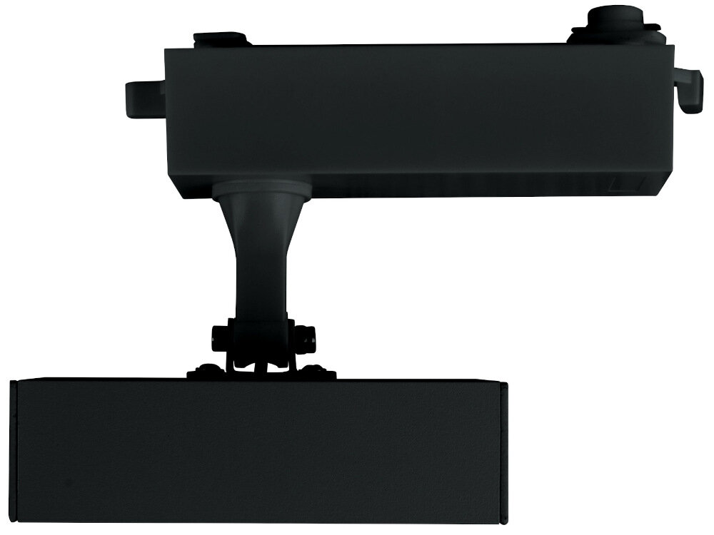 Reflektor szynowy DPM X-Line STR2-10W-B Czarny regulowany kierunek swiatla regulacja klosza w zakresie od 30 do 45 stopni