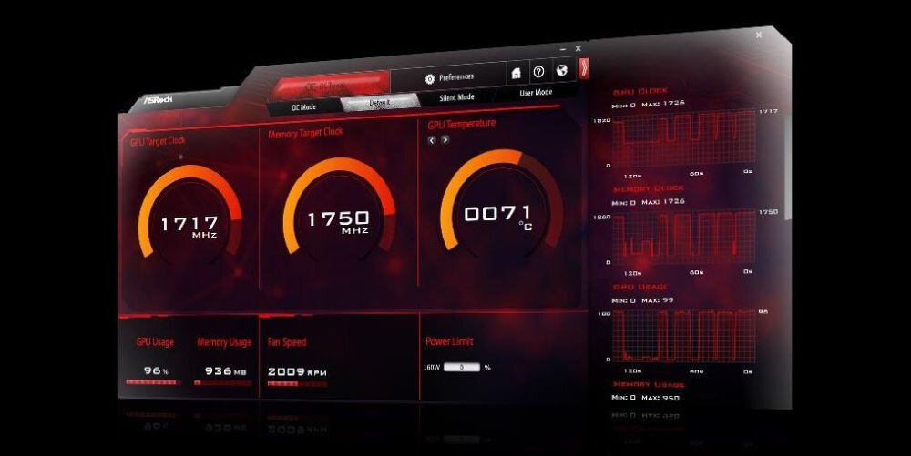 Karta graficzna ASROCK Radeon RX 7700 XT Challenger OC 12GB  - ASRock Tweak 2.0  