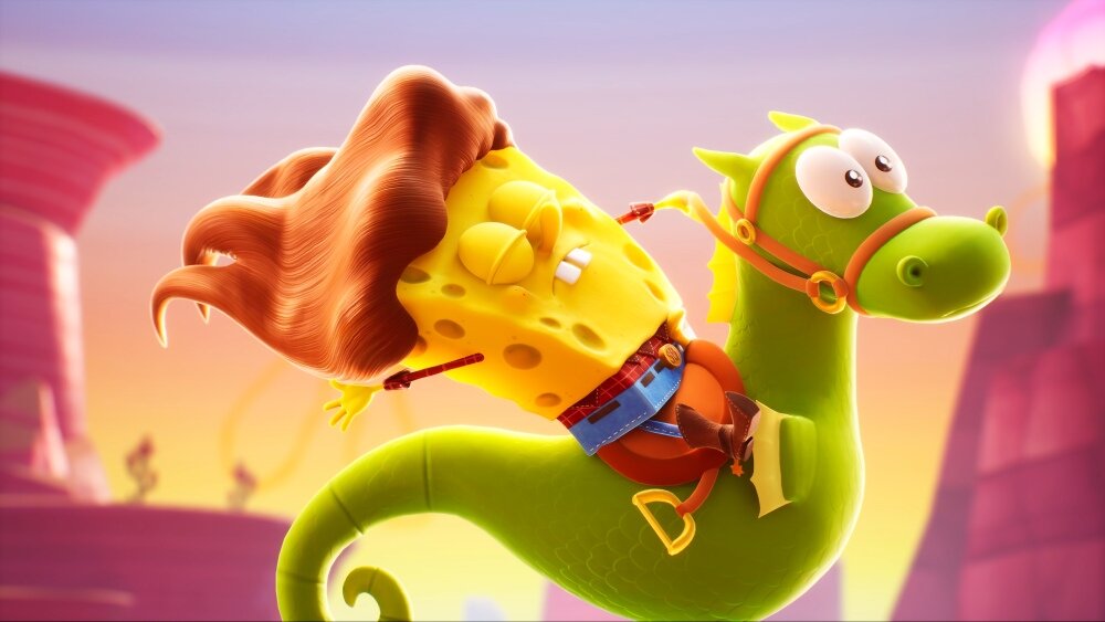 SpongeBob SquarePants: The Cosmic Shake Gra klasyka umiejętności światy życzeń mieszkańcy stroje oczy