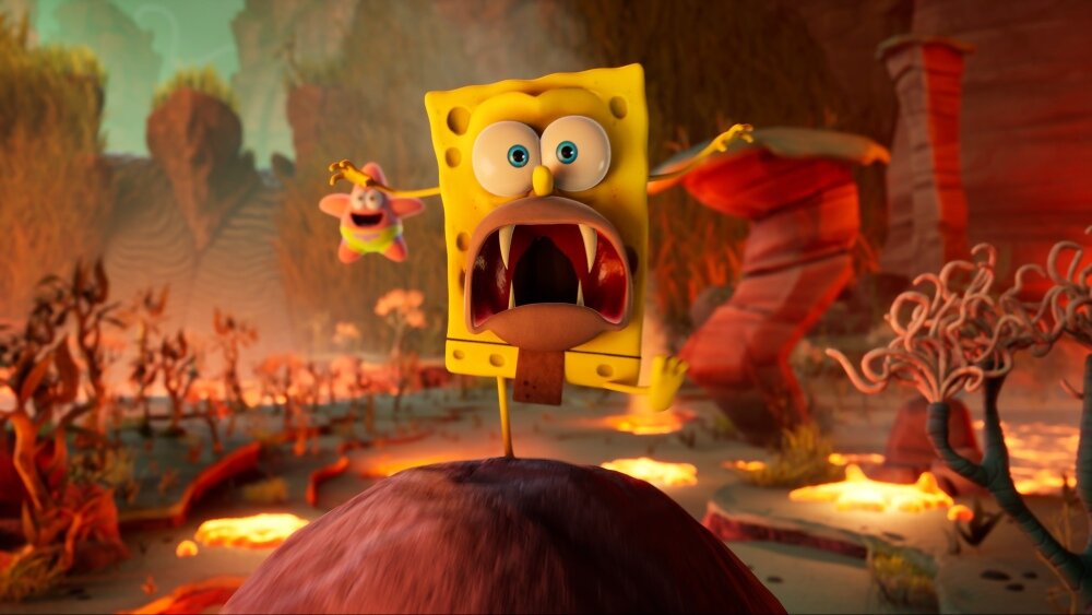 SpongeBob SquarePants: The Cosmic Shake Gra klasyka umiejętności światy życzeń mieszkańcy stroje oczy