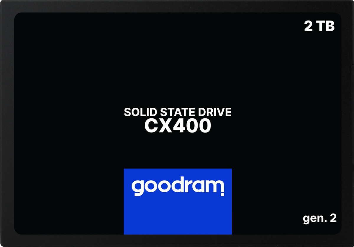 Dysk GOODRAM CX400 2TB SSD wymiary wielkość MTBF trwałość technlogie
