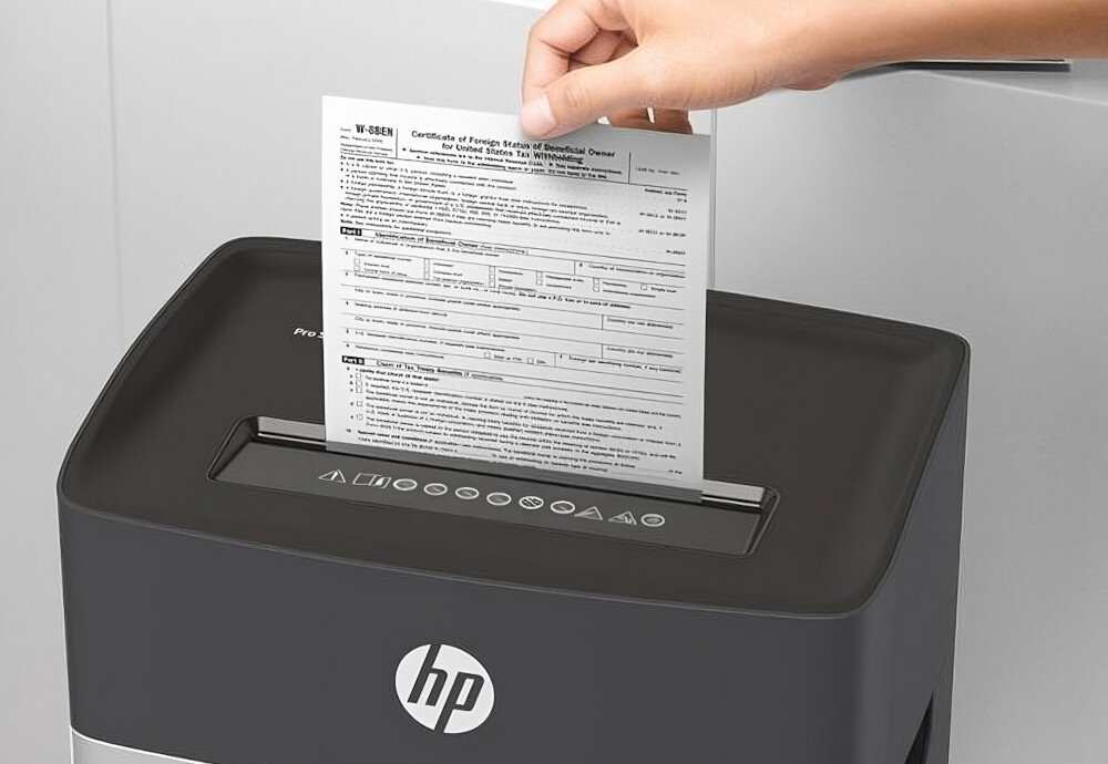 Niszczarka HP Pro Shredder 10MC wydajność prędkość poziom bezpieczeństwa zabezpieczenie
