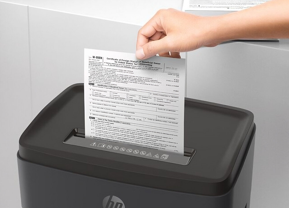 Niszczarka HP Pro Shredder 18CC wydajność prędkość poziom bezpieczeństwa