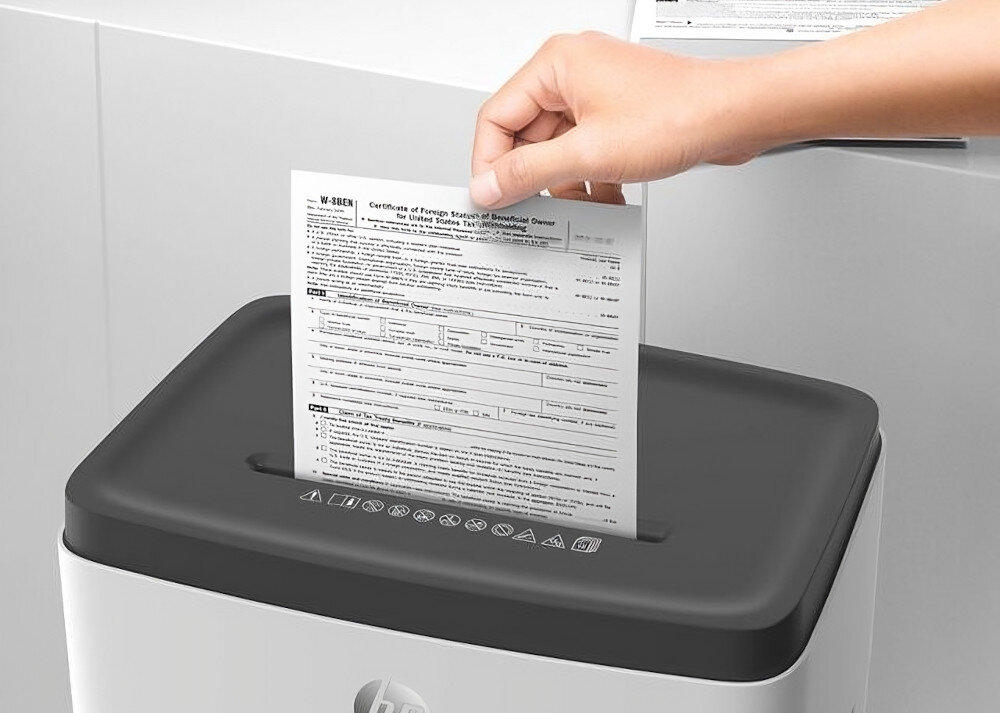 Niszczarka HP OneShred 12MC wydajność prędkość niszczenie