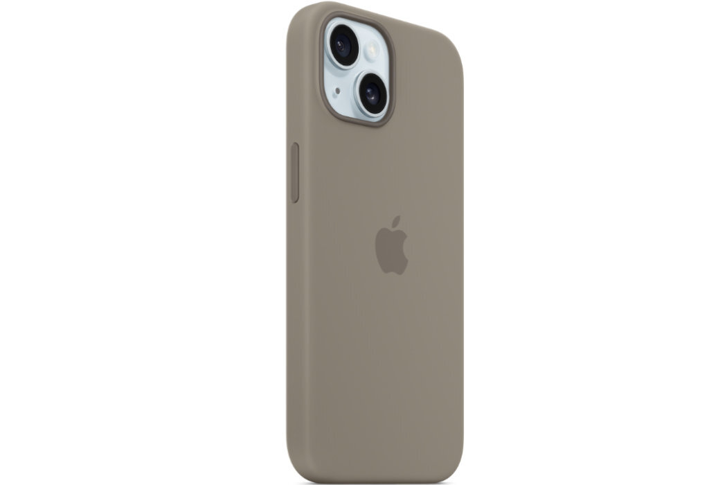 ETUI DO IPHONE 15 SILICONE CASE WITH MAGSAFE CLAY MT0J3ZM A wytrzymałość ochrona ekskluzywność solidność wygląd ładowanie MagSafe