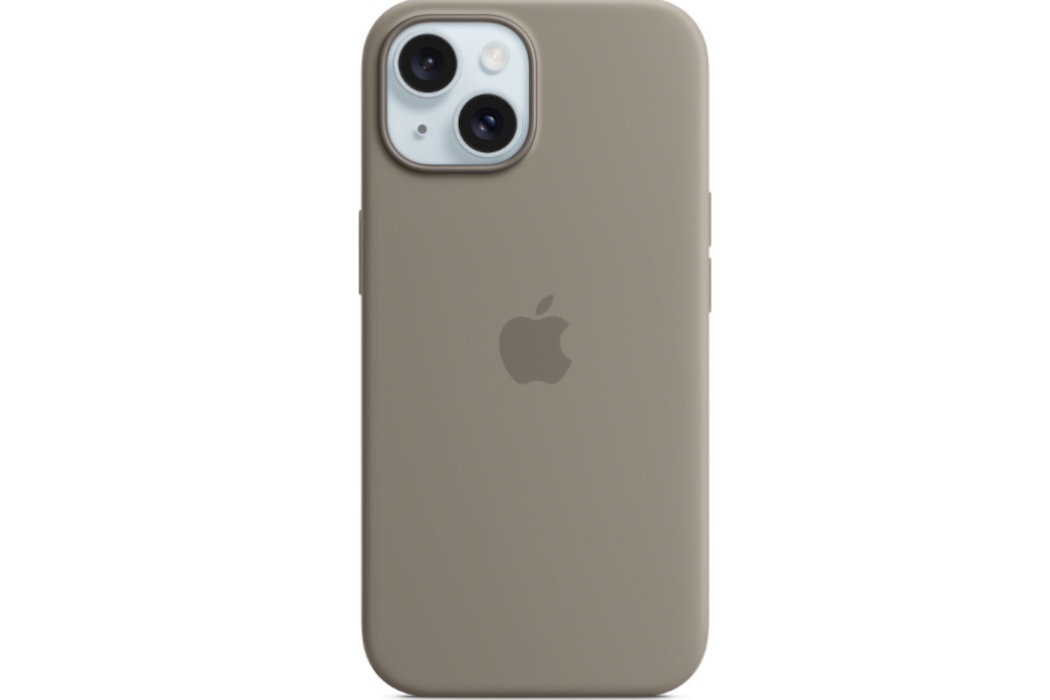 ETUI DO IPHONE 15 SILICONE CASE WITH MAGSAFE CLAY MT0J3ZM A wytrzymałość ochrona ekskluzywność solidność wygląd ładowanie MagSafe